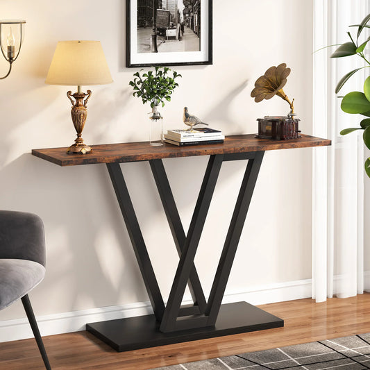 Metal V Console Tables