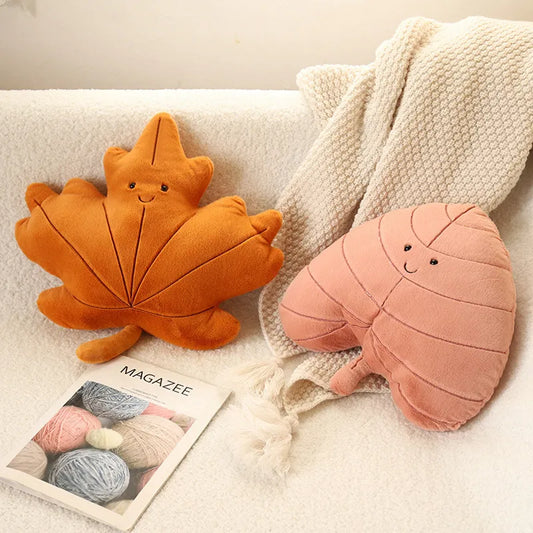 Leaf Shape Soft Pillow