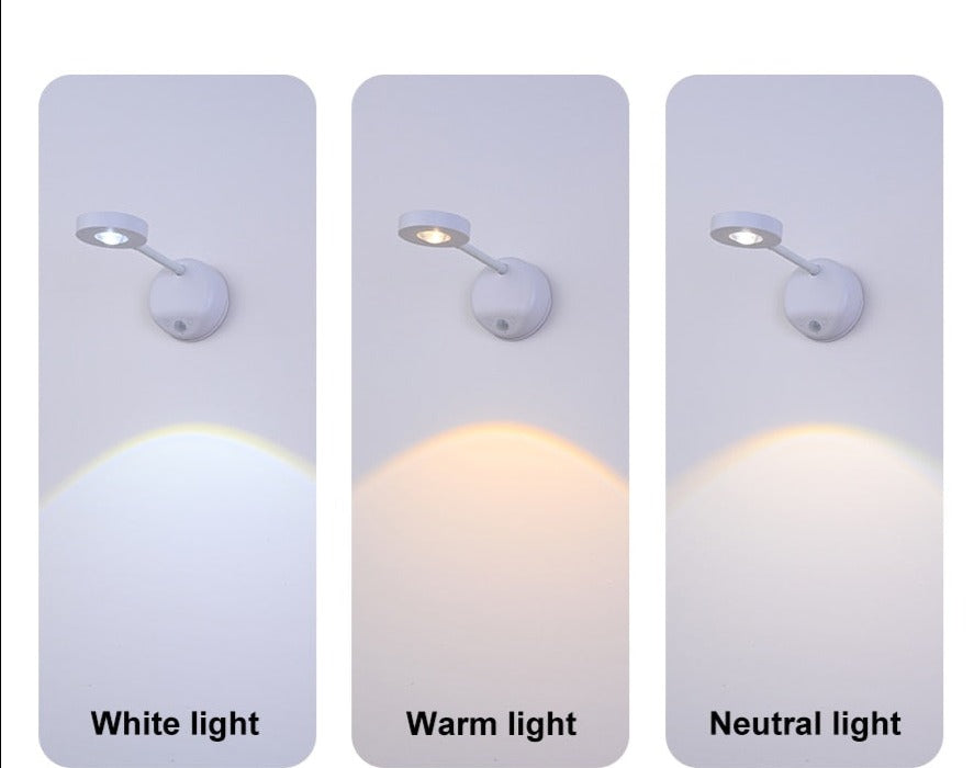 White light warm light neutral light
