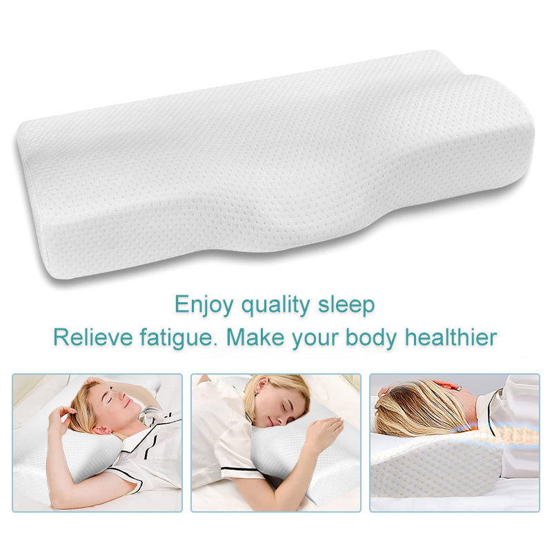 Enjoy quality sleep Memory Foam Bed Orthopaedic Neck Pillow