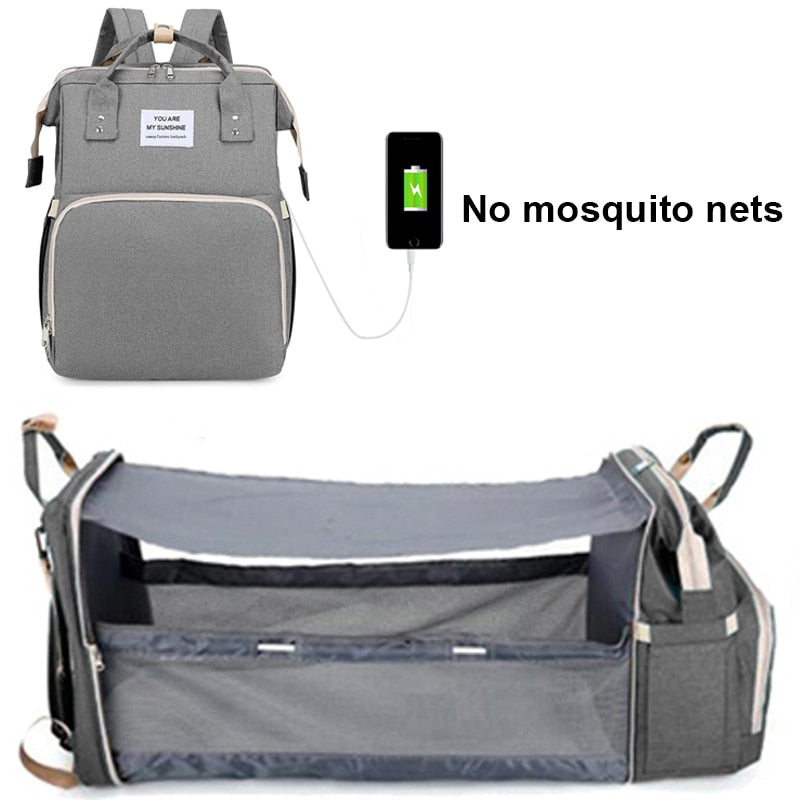 no mosquito nets Lightweight Portable Folding Crib Backpack