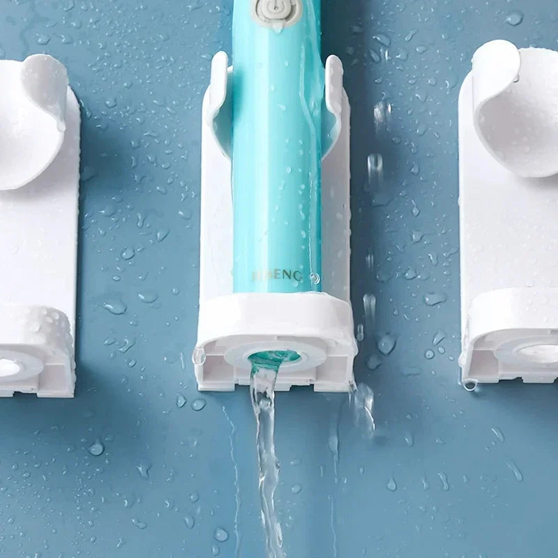 Wall-Mounted Electric Toothbrush Holder