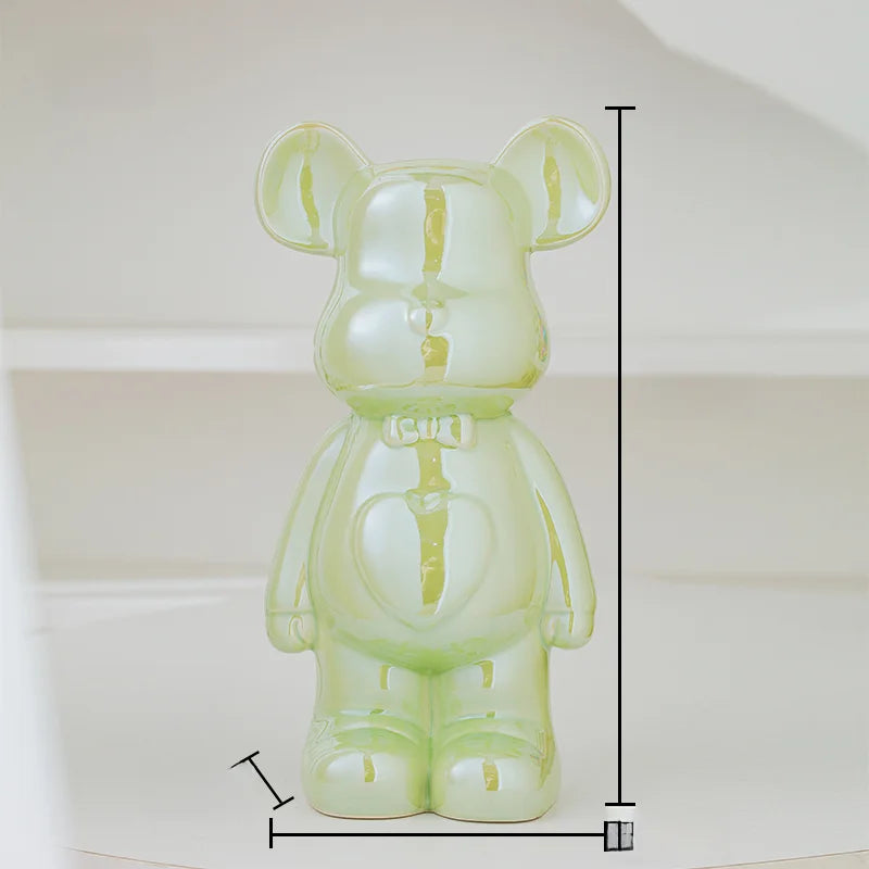 17/27/cm Ceramics Bear Figure Statues