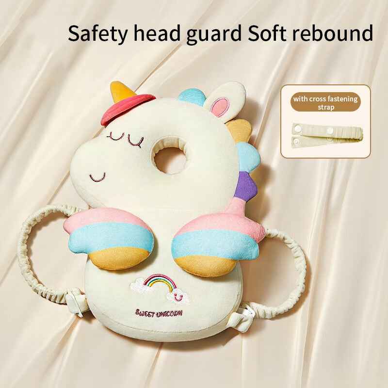 Safety head guard soft rebound