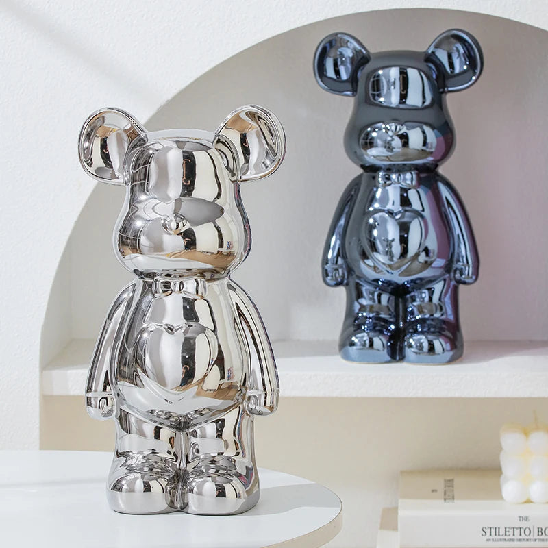 17/27/cm Ceramics Bear Figure Statues