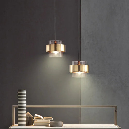 Modern Glass Chandeliers - Stylish Pendant Light for Dining & Bedroom