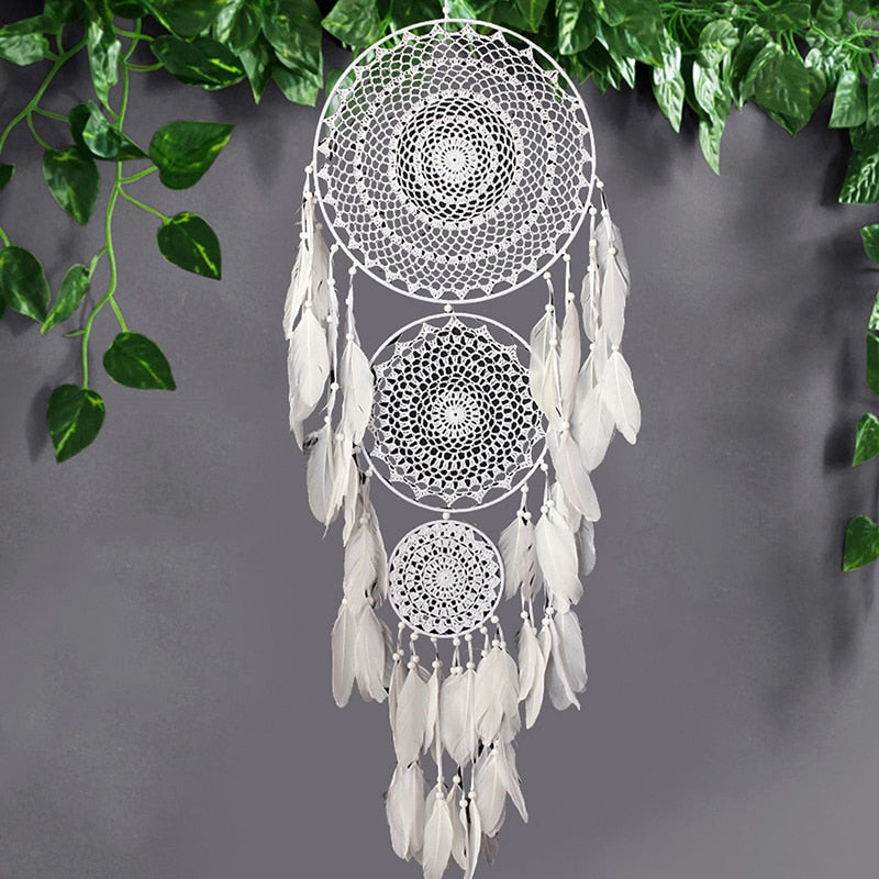 Nordic Feather Leaf Dream Catchers-the Housite UK