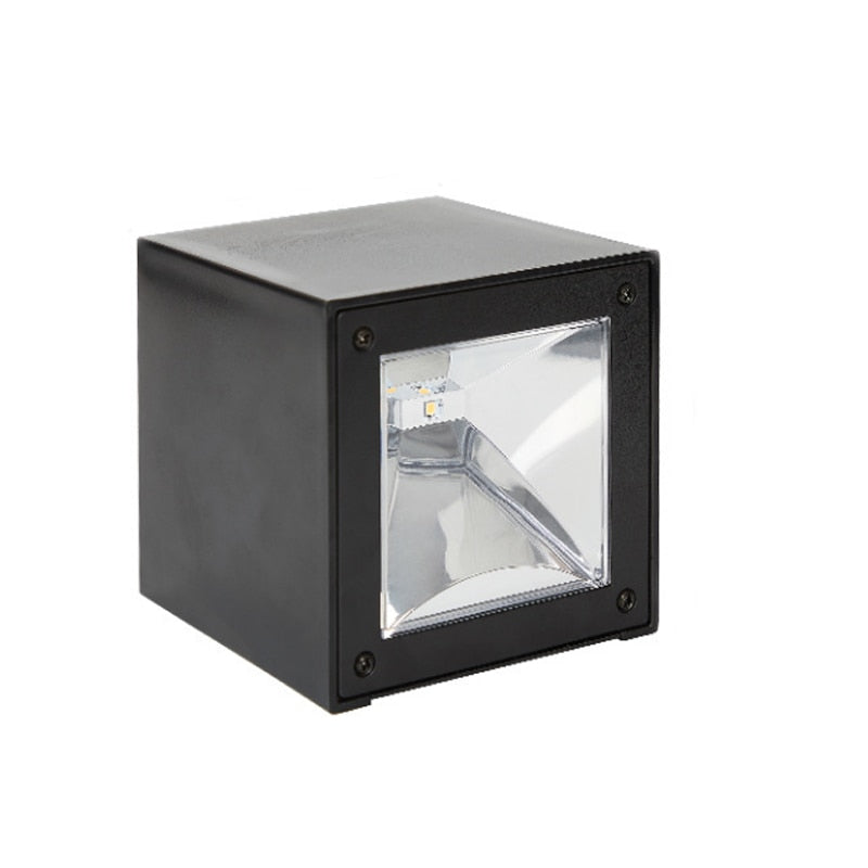 LED Solar Light Outdoor Garden Square Wall Lamp-the Housite UK