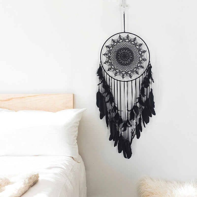 Nordic Feather Leaf Dream Catchers-the Housite UK