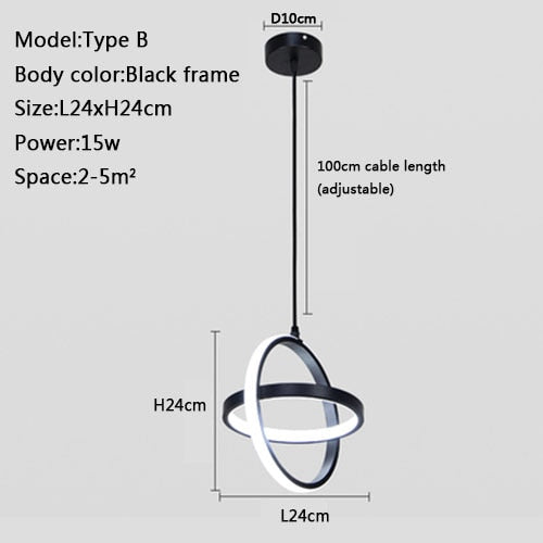 Modern Led Chandelier-the Housite UK