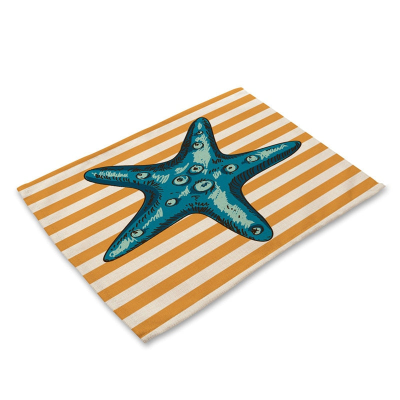 Nautical Anchor Kitchen Placemats-the Housite UK