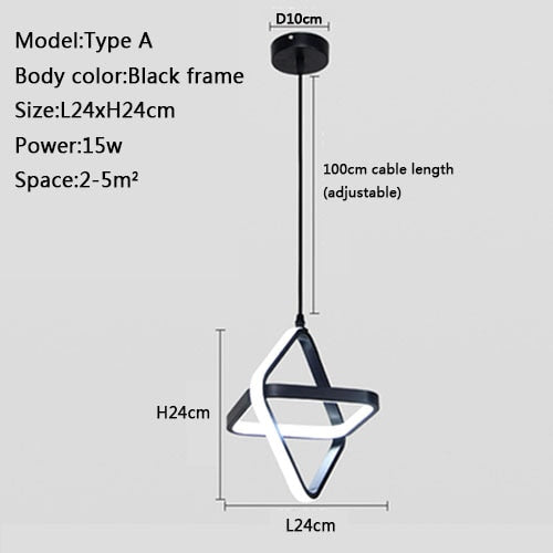 Modern Led Chandelier-the Housite UK