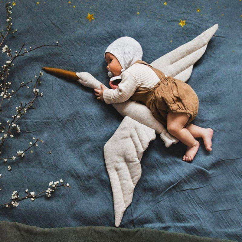 Creative wall hanging Swan Plush Stuffed Doll-the Housite UK