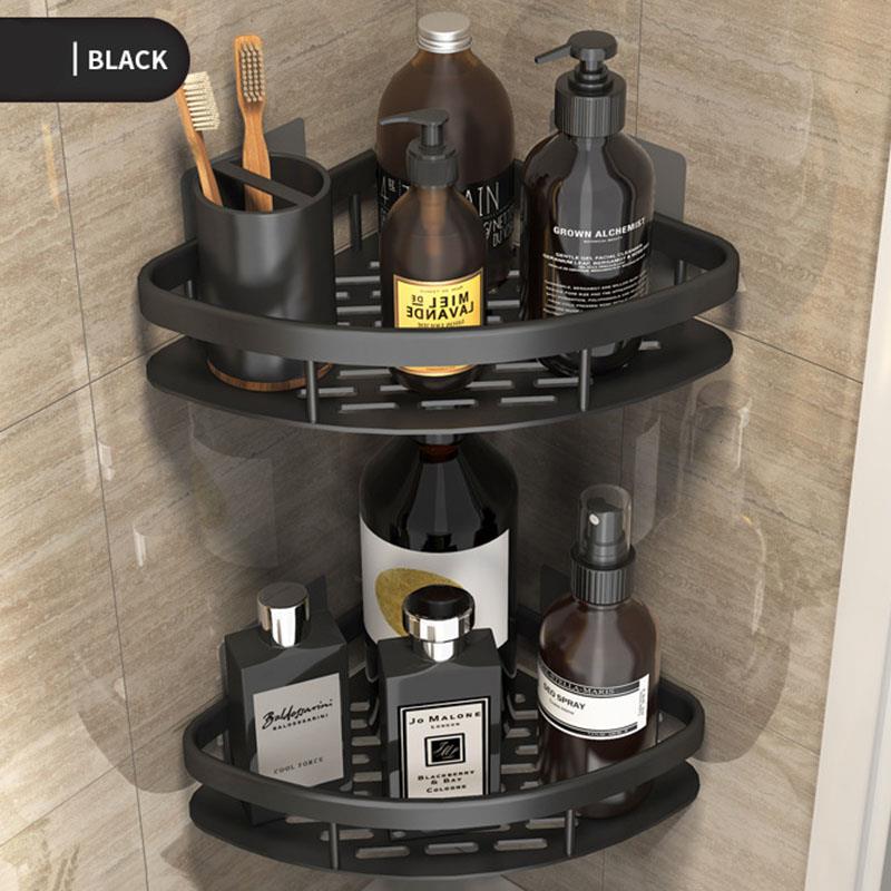 No Mess Self Adhesive Bathroom Shelves-the Housite UK