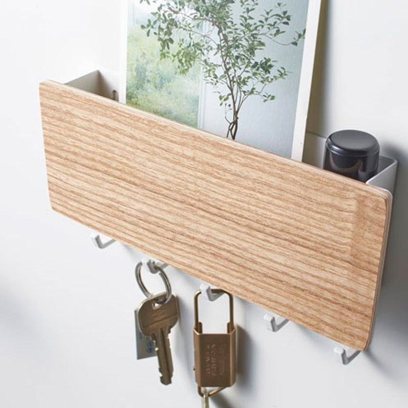 Wooden Living Room key Storage Racks-the Housite UK
