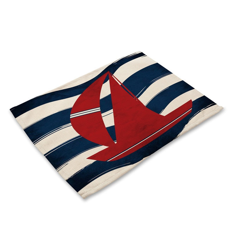 Nautical Anchor Kitchen Placemats-the Housite UK