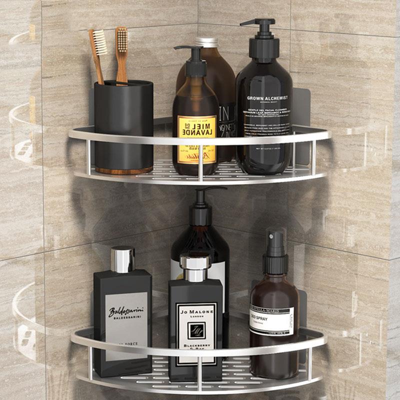 No Mess Self Adhesive Bathroom Shelves-the Housite UK