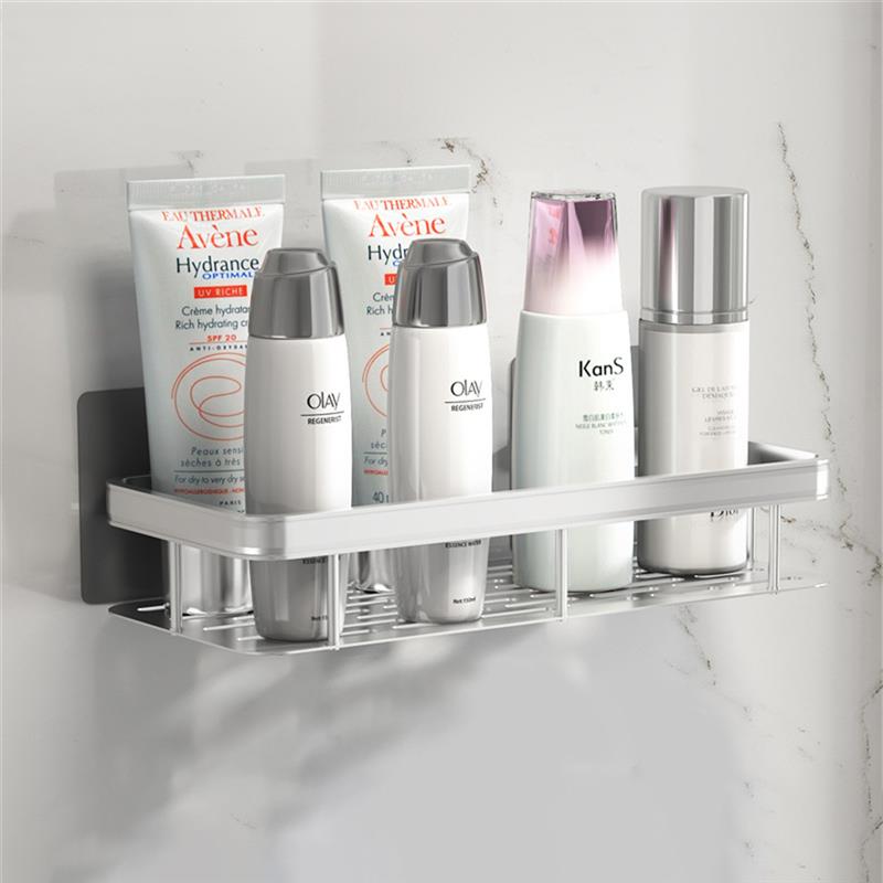 No Mess Self Adhesive Bathroom Shelves-the Housite UK