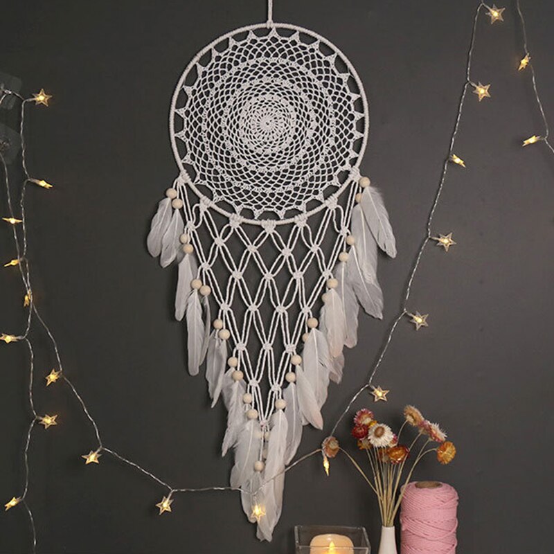 Nordic Feather Leaf Dream Catchers-the Housite UK