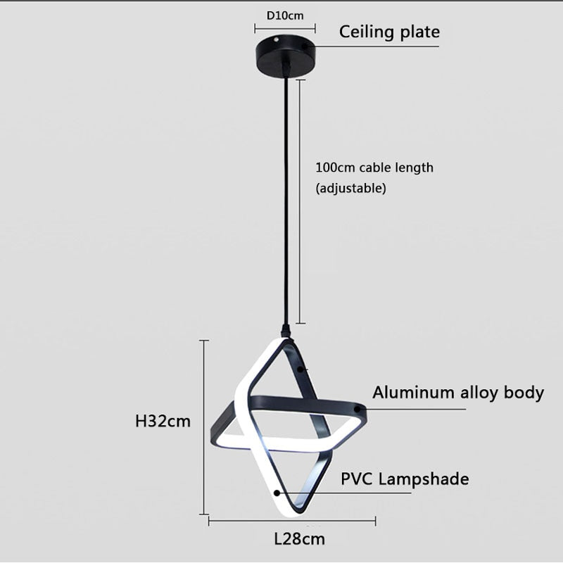 Modern Led Chandelier-the Housite UK