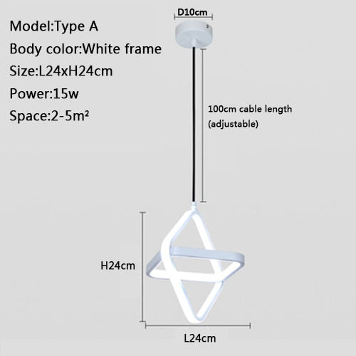 Modern Led Chandelier-the Housite UK