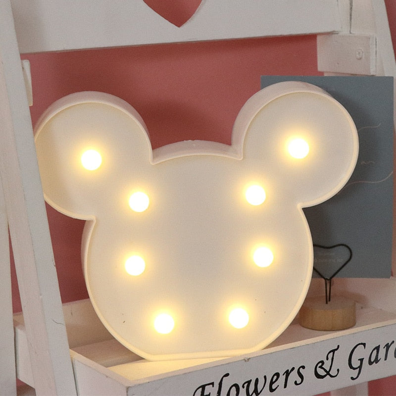 LED 3D Night Light Lamps-the Housite UK