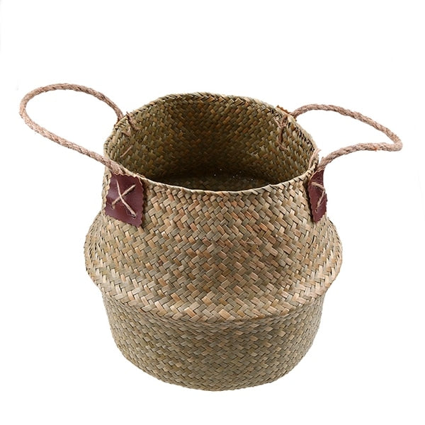 Creative Seagrass Large Size Woven Plant Baskets-the Housite UK