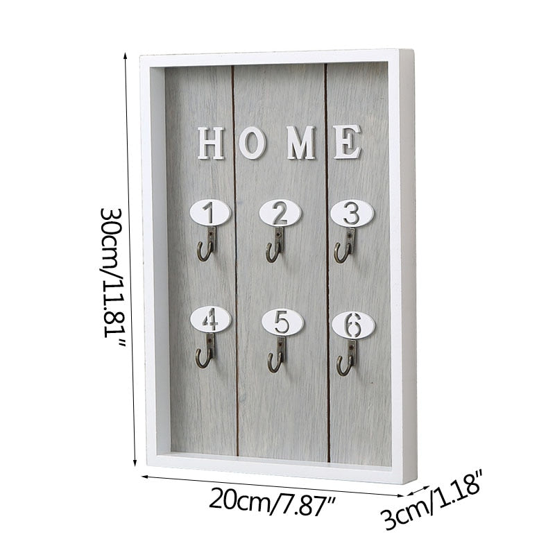 Decor Wooden Key Box-the Housite UK