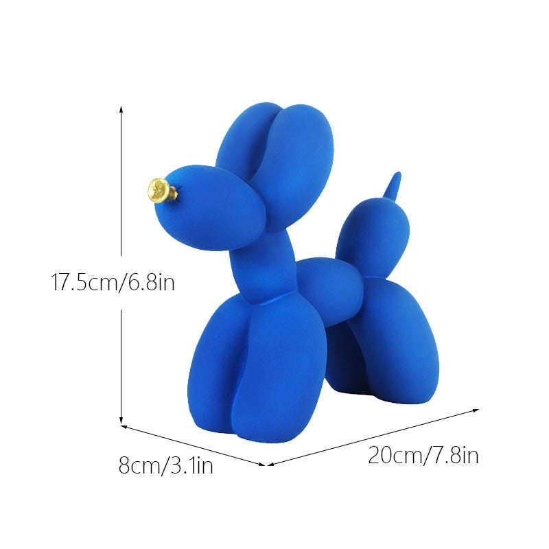 Nordic Balloon Dog Figurines-0-the Housite UK