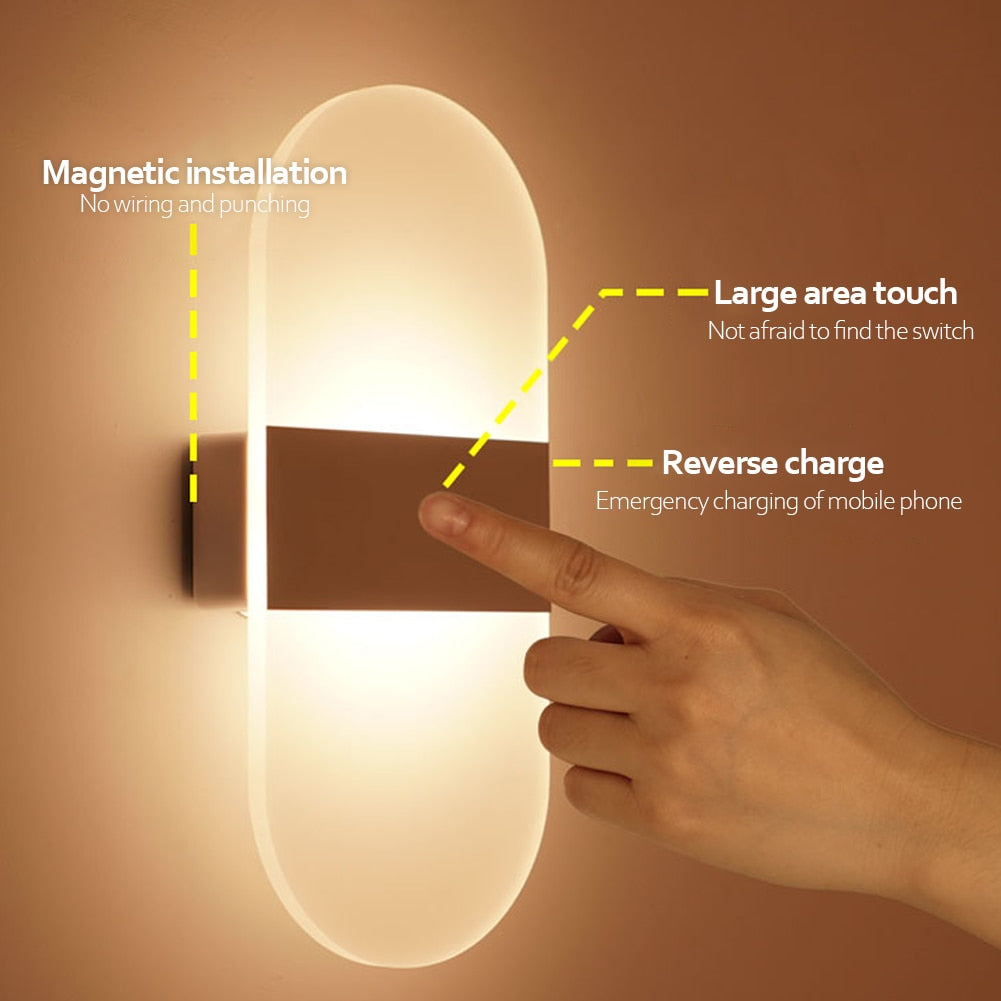 USB Rechargeable Wall Lights-0-the Housite UK