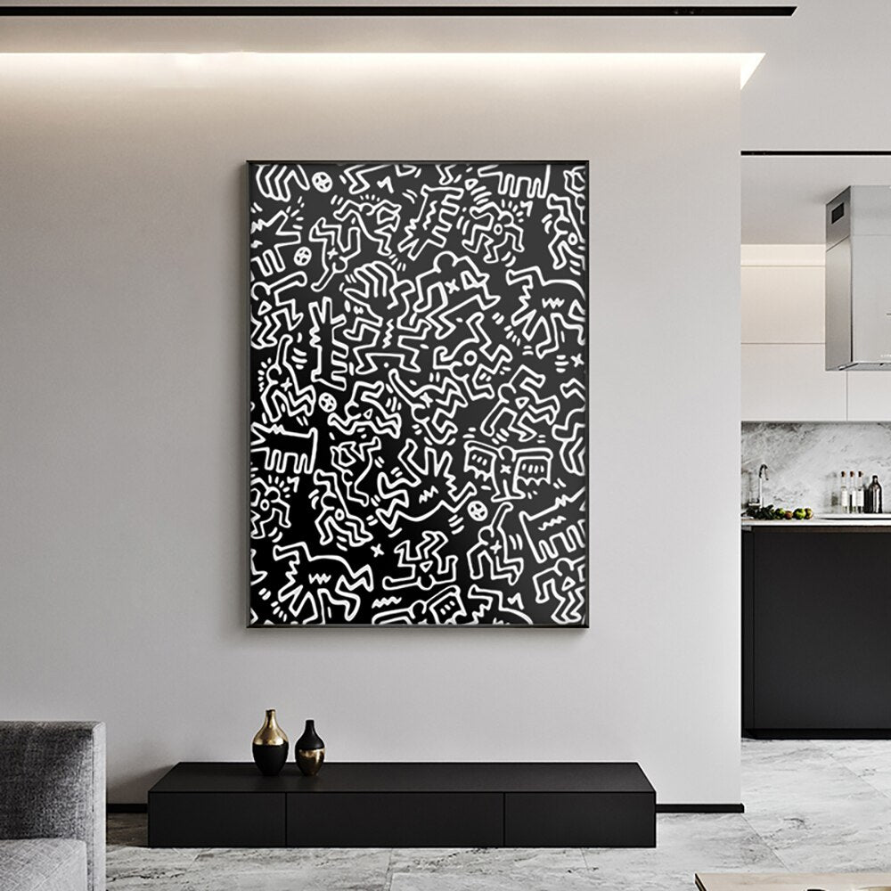 Keith Haring Artwork-the Housite UK