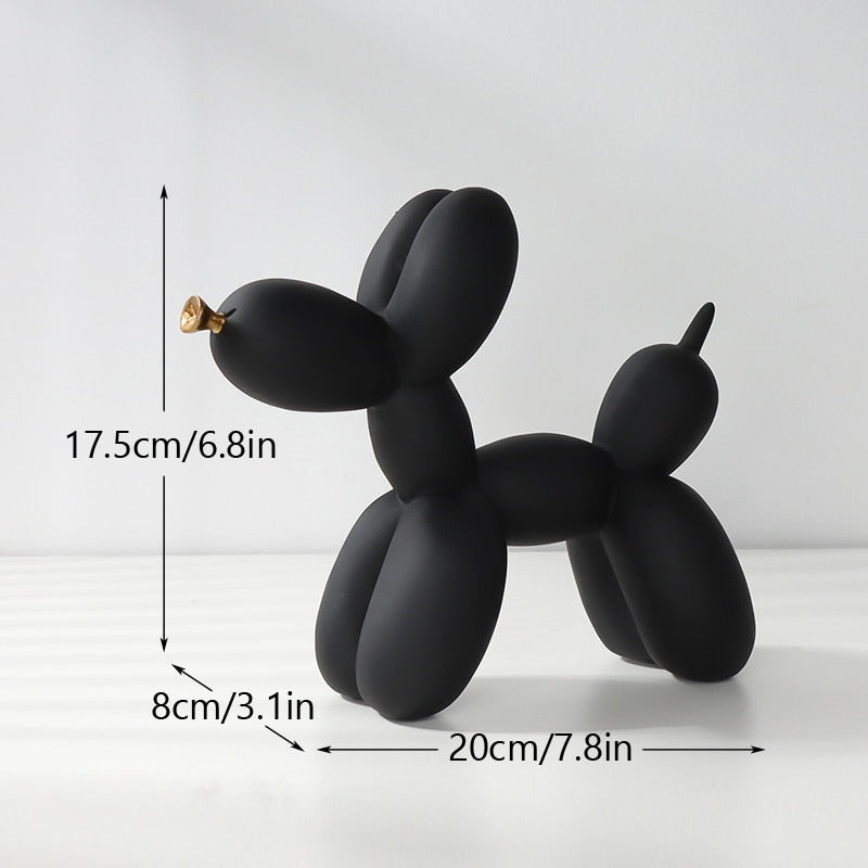 Nordic Balloon Dog Figurines-0-the Housite UK