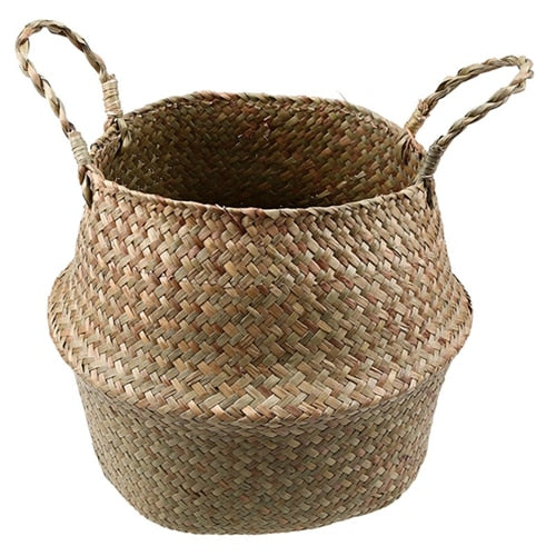 Creative Seagrass Large Size Woven Plant Baskets-the Housite UK