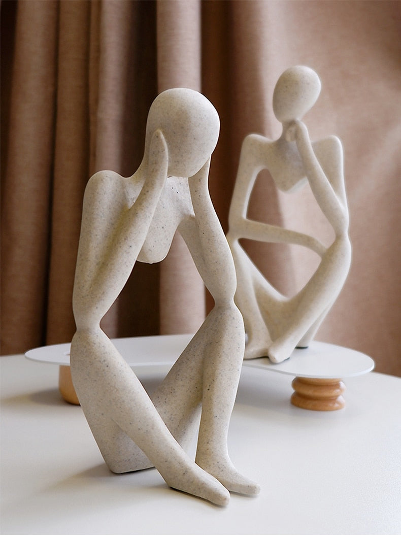 easy abstract clay sculpture