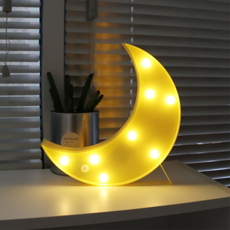 LED 3D Night Light Lamps-the Housite UK