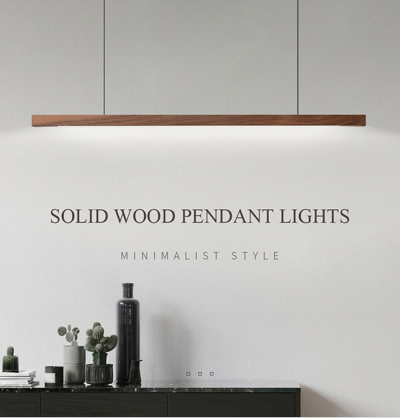 Nordic Wood Pendant Lights